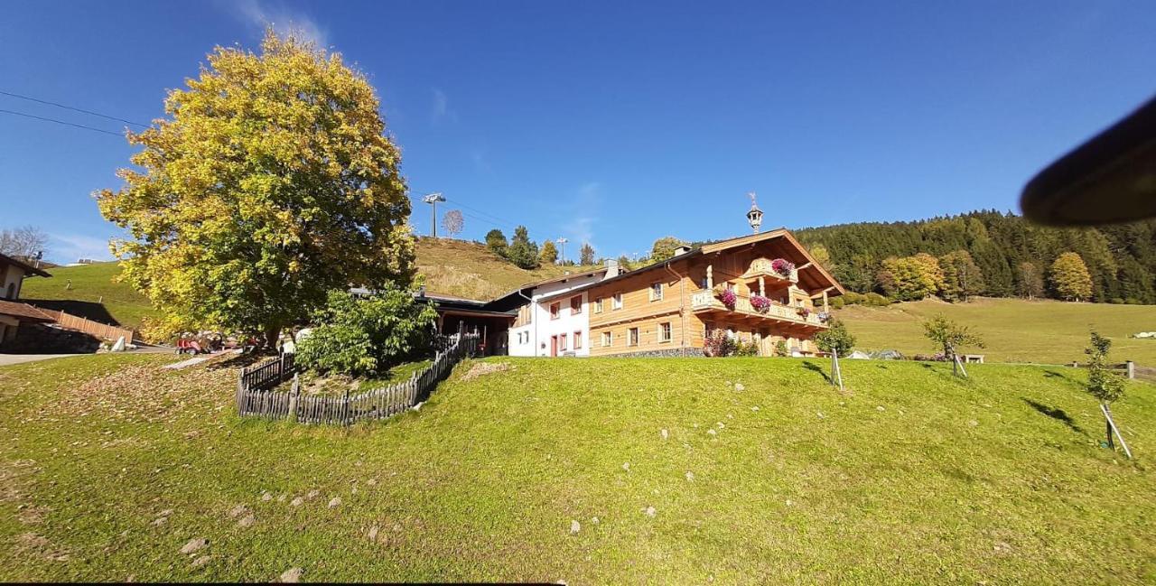 Bio-Bauernhof Hatzbauer Maria Alm am Steinernen Meer Exterior foto